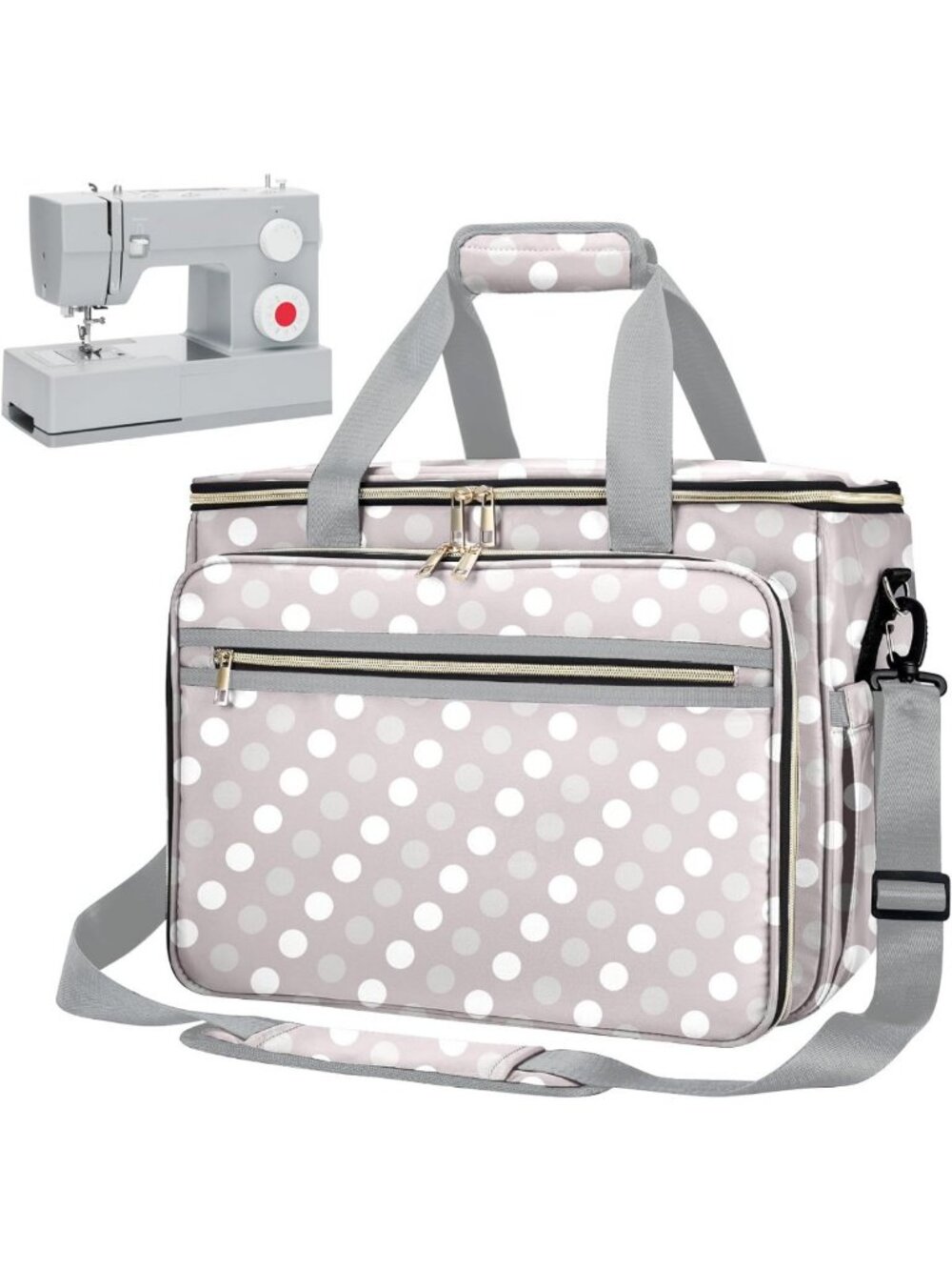 Sewing Machine Tote Bag with Removable Padding, Durable & Stylish Carrying Case
